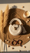 White premium cotton oreo bag