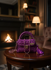 Premium Metallic Violet Bag