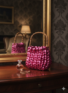 Pink Metallic Chunky Bag