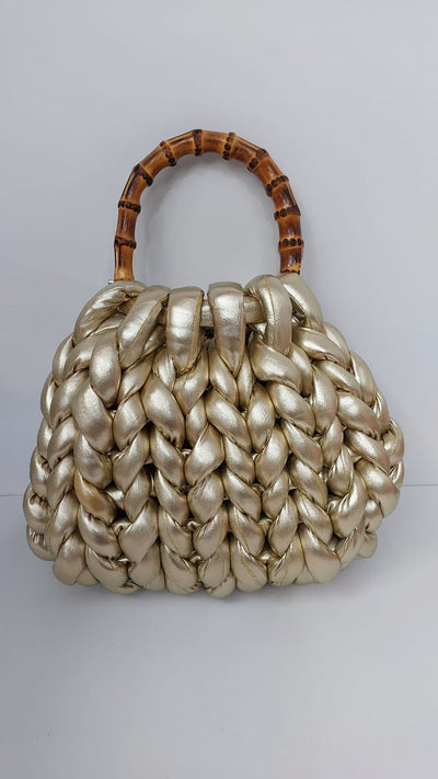 Metallic chunky bag
