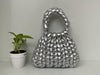 Silver Chunky Metallic Bag