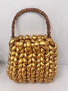 Yellow Metallic Chunky Bag