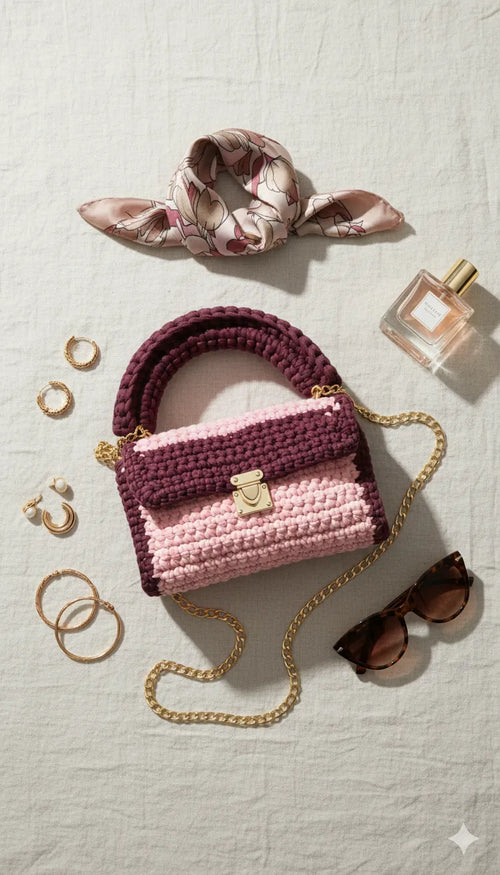 Cotton Clutch Bag