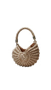 Ariel caramel mermaid seashell bag