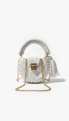 White premium cotton oreo bag